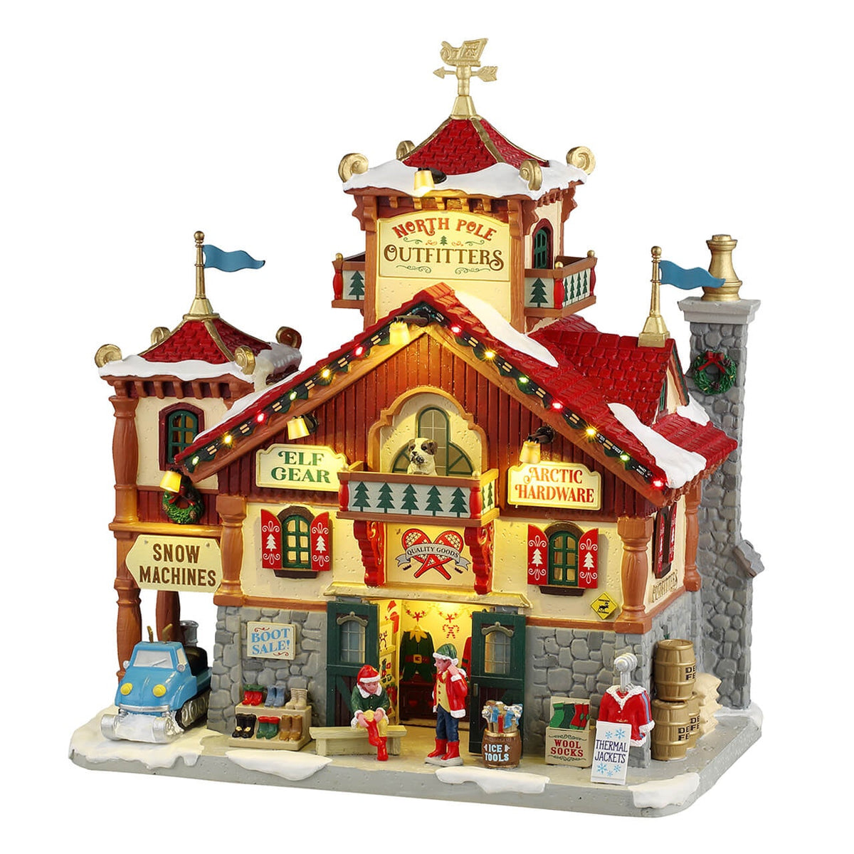 Lemax - Santa's Wonderland - Figurina: Costruire un pupazzo di neve Lemax - Santa's Wonderland - Figurina: Costruire un pupazzo di neve