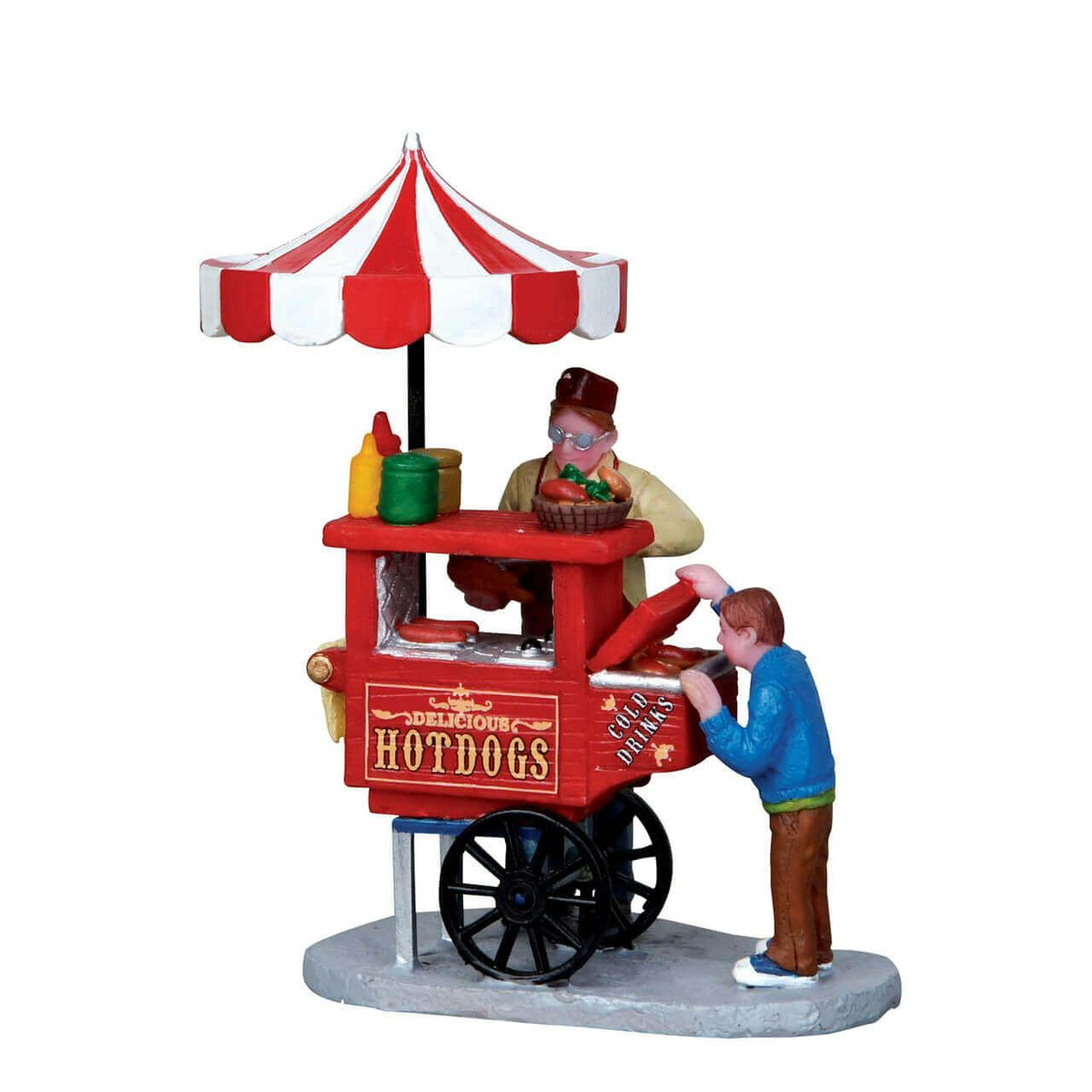 Lemax Taco Food Cart -Holiday Village Carnival Tra
