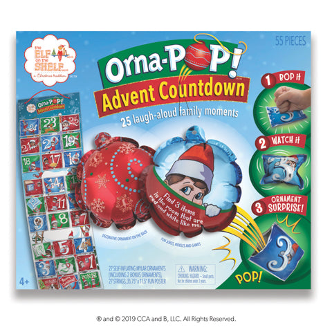 Orna POP ™ Advent Countdown Calendar The Christmas Shop Orna POP ™ Advent Countdown Calendar The Christmas Shop
