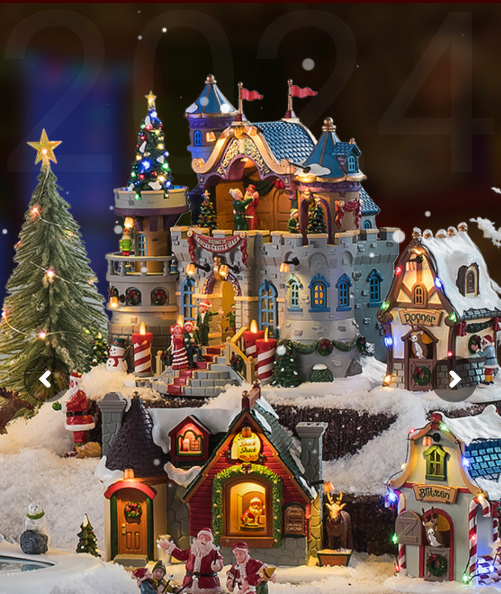 Lemax animated christmas villages