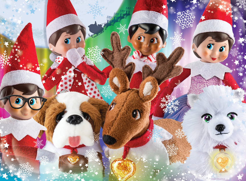 Elf on the Shelf <br> Fur Ever Friends <br> 100 Piece Puzzle