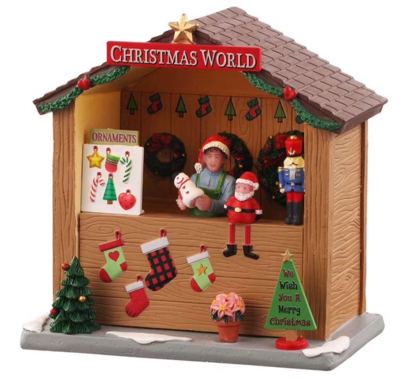 LEMAX PRE-ORDER <br> Table Pieces <br> Christmas World Booth