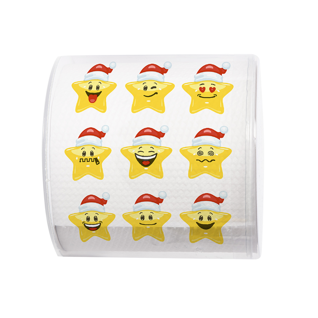 Christmas Toilet Paper - Santa Stars