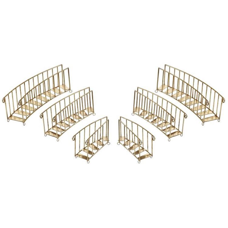 AVAILABLE BY ORDER <br> Mark Roberts <br> Graduated Christmas Staircase <br> Set of 3 <br> Gold