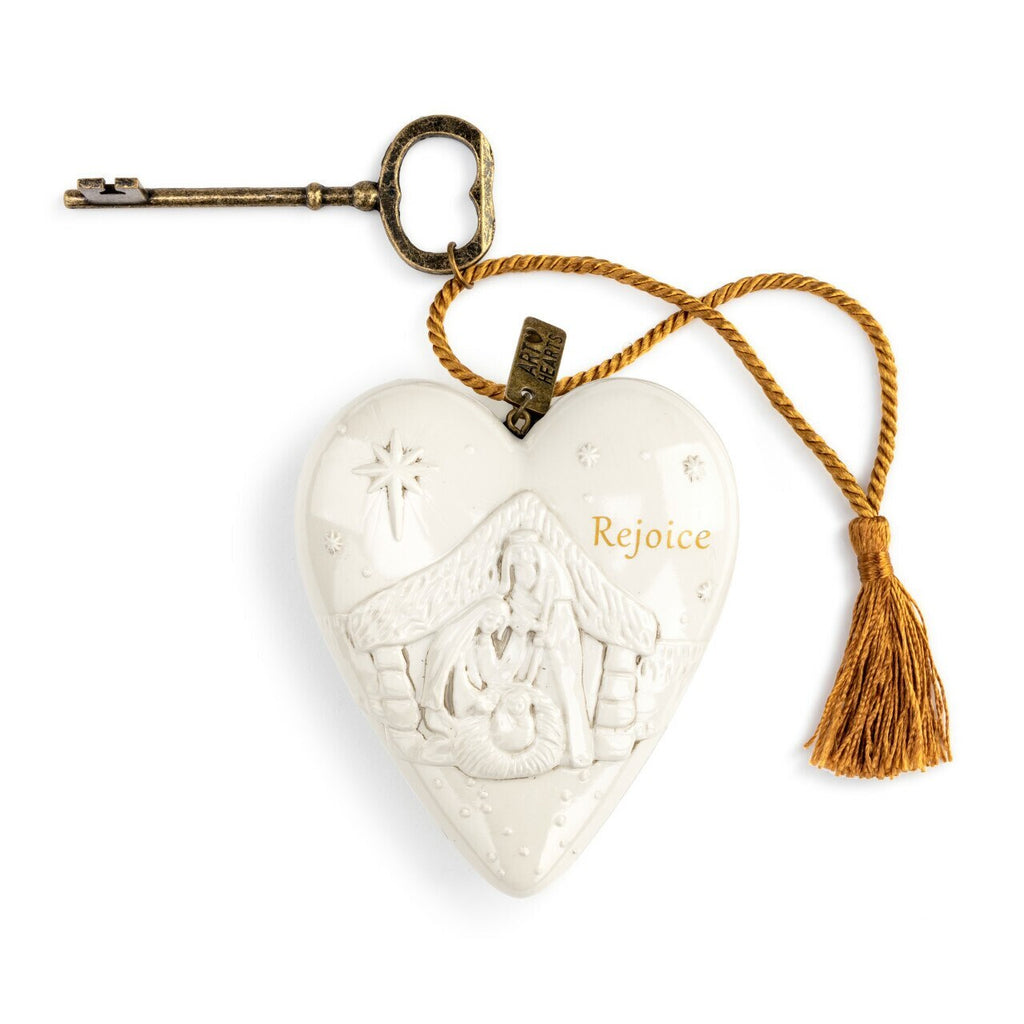 Art Heart <br> Rejoice Holy Family (10cm)