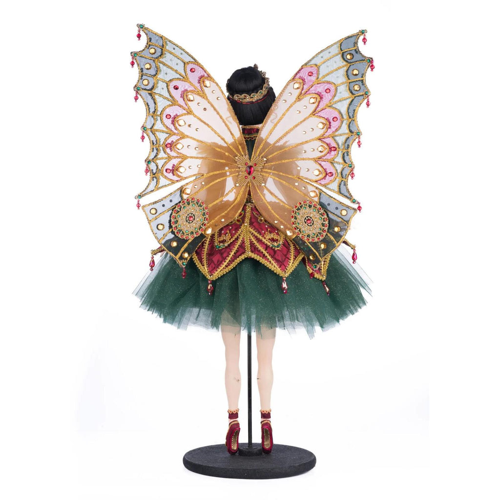 PRE-ORDER 2024 <br> Katherine's Collection <br> Christmas Castle <br> Belle Noelle Standing Fairy Ballerina (74cm) - $949