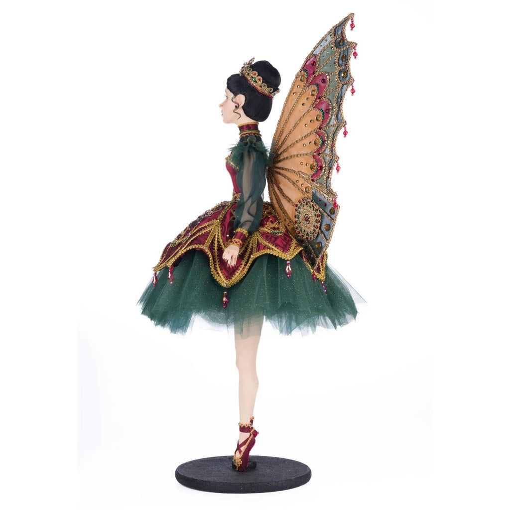 PRE-ORDER 2024 <br> Katherine's Collection <br> Christmas Castle <br> Belle Noelle Standing Fairy Ballerina (74cm) - $949