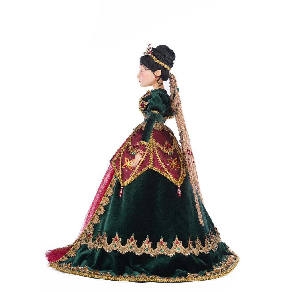 PRE-ORDER 2024 <br> Katherine's Collection <br> Christmas Castle <br> Belle Noelle Tree Top Angel (74cm) - $749