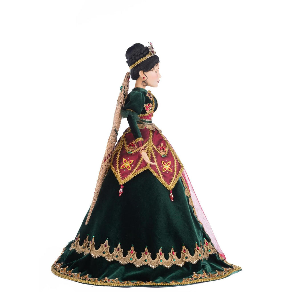 PRE-ORDER 2024 <br> Katherine's Collection <br> Christmas Castle <br> Belle Noelle Tree Top Angel (74cm) - $749