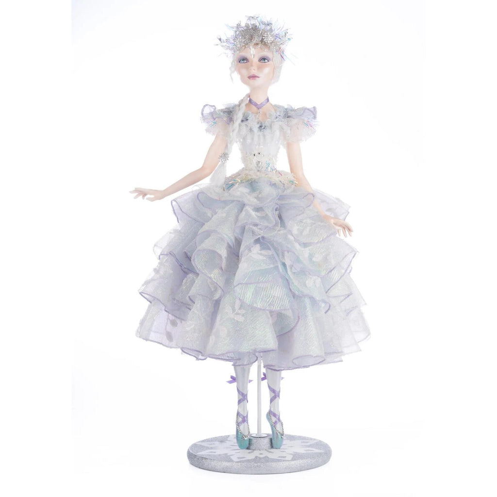 NEW 2024 <br> Katherine's Collection <br> Crystal Kingdom <br> Crytalline Winter Ballerina (74cm)