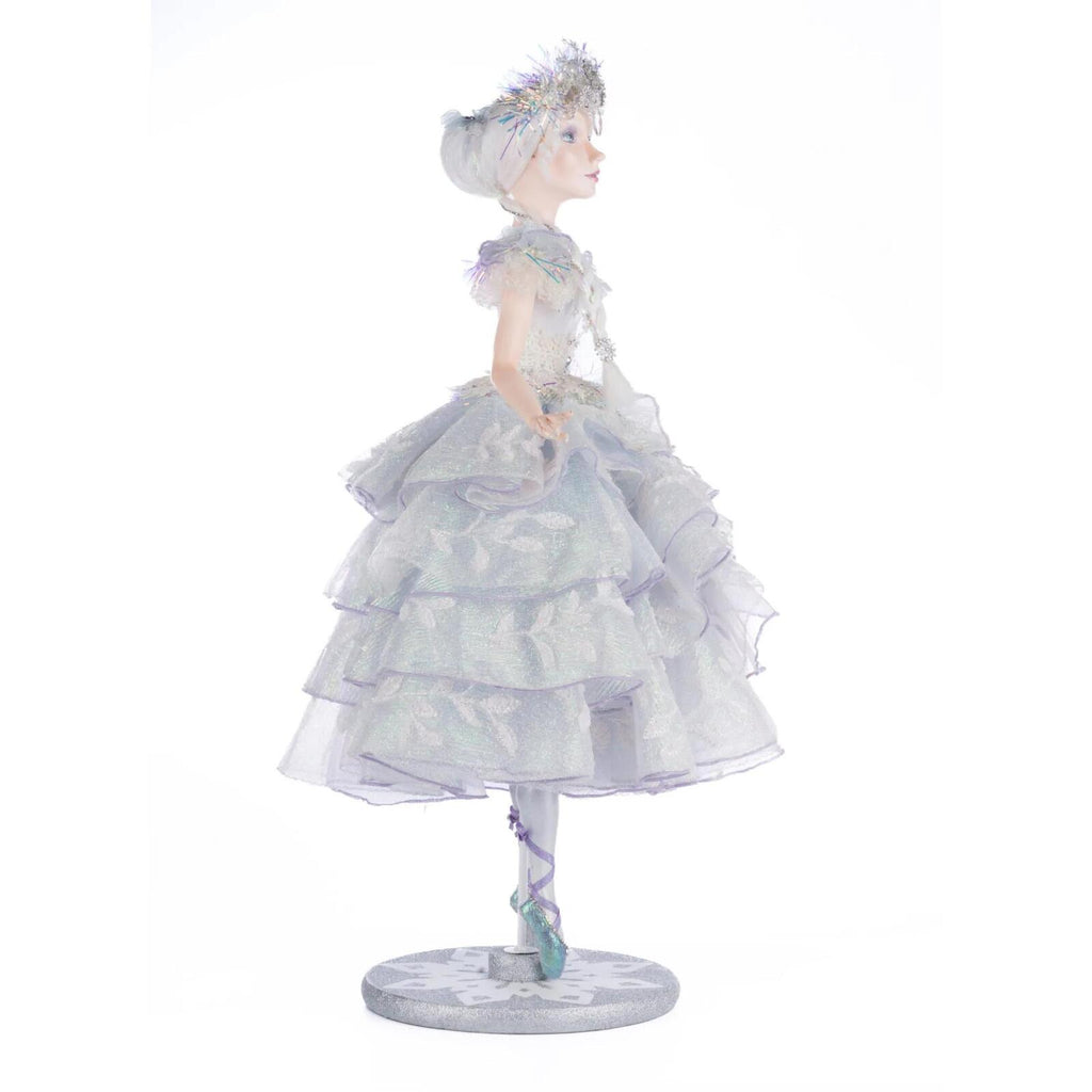 NEW 2024 <br> Katherine's Collection <br> Crystal Kingdom <br> Crytalline Winter Ballerina (74cm)