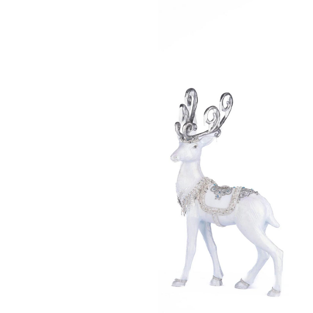 PRE-ORDER 2024 <br> Katherine's Collection <br> Crystal Kingdom <br> Set of 2 Deer (38cm) - $599