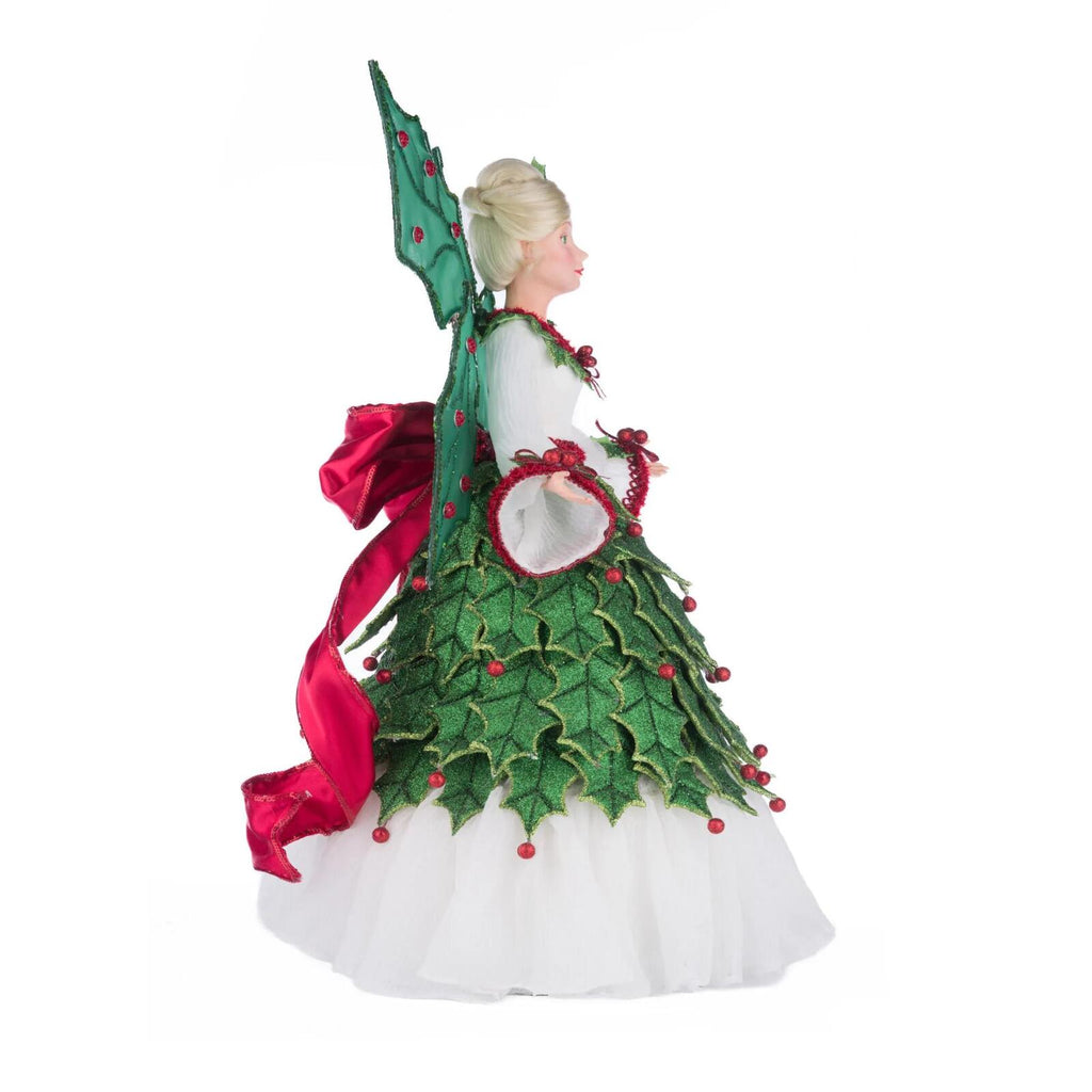 PRE-ORDER 2024 <br> Katherine's Collection <br> Village of Holly Woods <br> Fairy Tree Topper (56cm) - $549