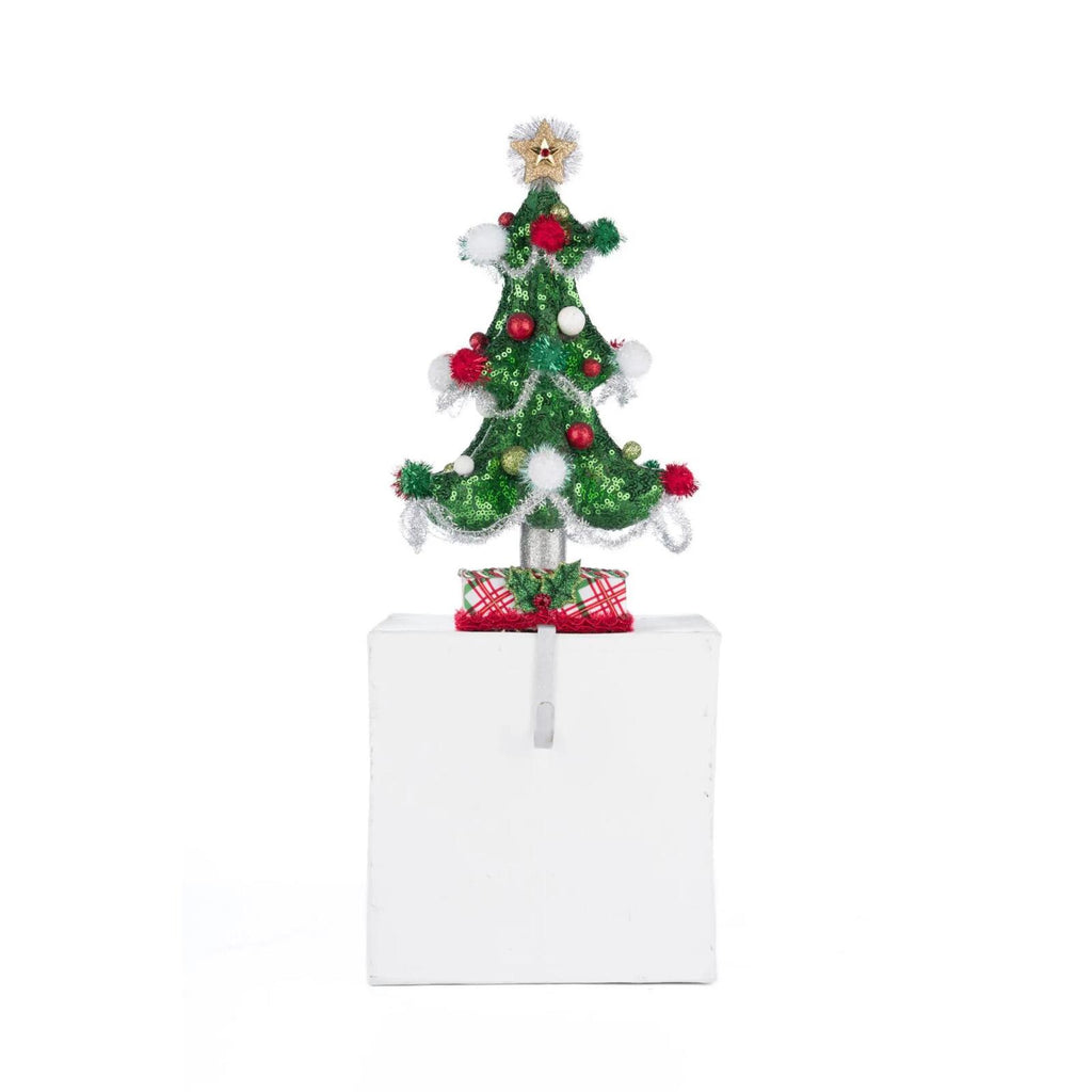 PRE-ORDER 2024 <br> Katherine's Collection <br> Village of Holly Woods <br> Whimsical Stocking Holder (34cm) - $199