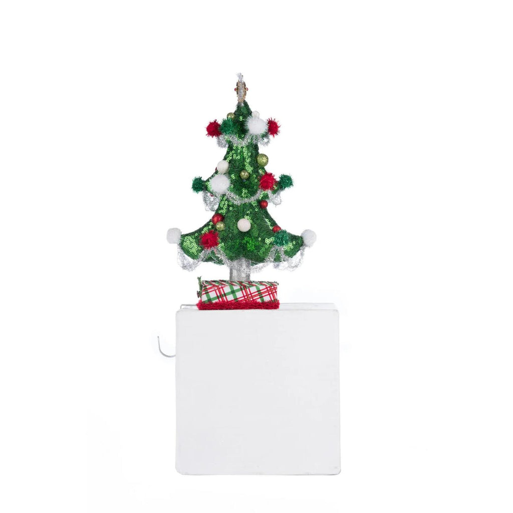 PRE-ORDER 2024 <br> Katherine's Collection <br> Village of Holly Woods <br> Whimsical Stocking Holder (34cm) - $199