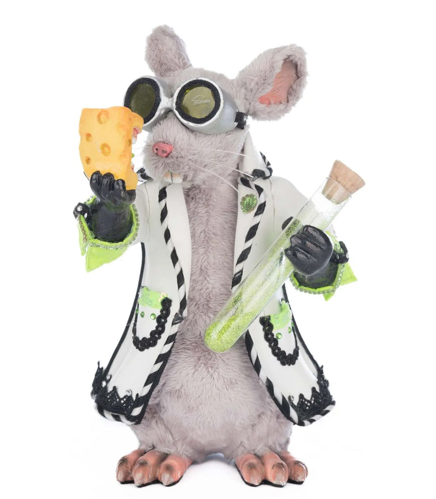 PRE-ORDER 2025 (CLOSES 9th March) <br> Katherine's Collection <br> Chaotic Concoctions <br> Einstein the Lab Rat Tabletop (21cm) - $249