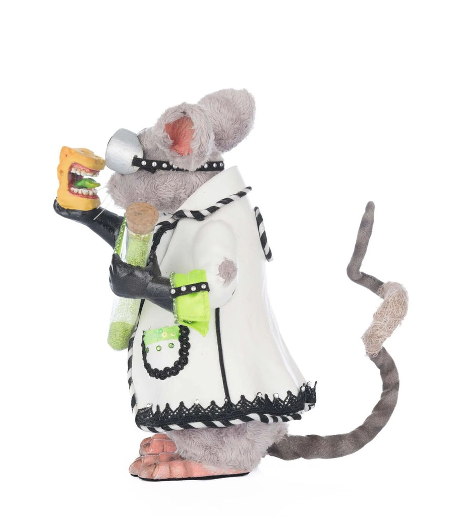 PRE-ORDER 2025 (CLOSES 9th March) <br> Katherine's Collection <br> Chaotic Concoctions <br> Einstein the Lab Rat Tabletop (21cm) - $249