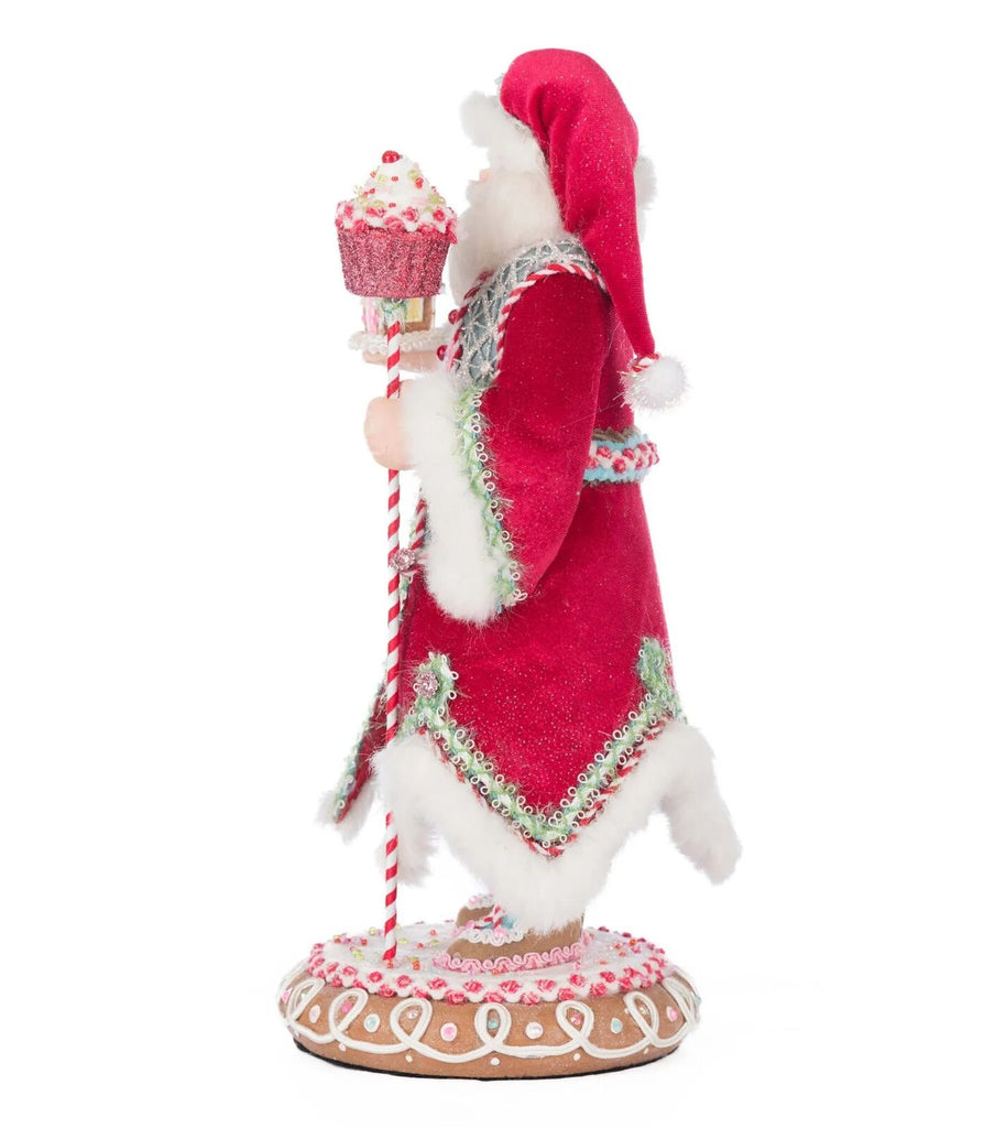 PRE-ORDER 2025 (CLOSES 2nd March) <br> Katherine's Collection <br> Sweet Delights <br> Kris Kringleberry Santa Tabletop (33cm) - $349