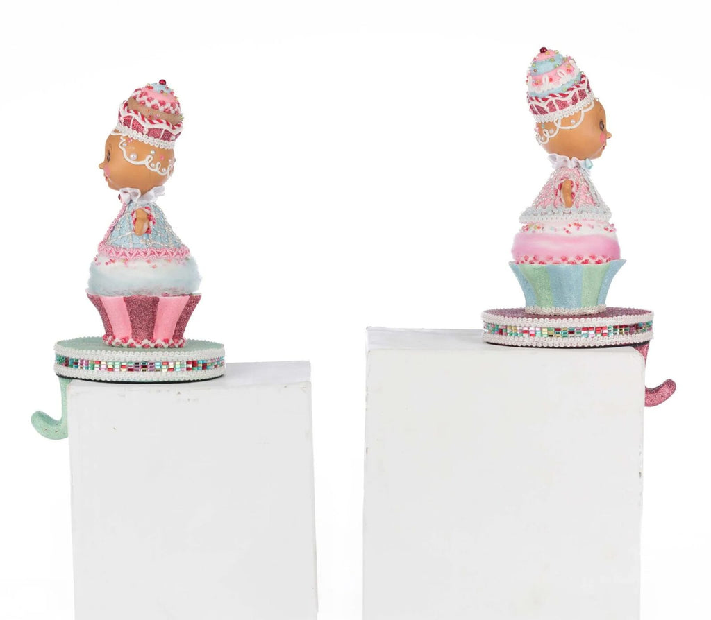 PRE-ORDER 2025 (CLOSES 9th March) <br> Katherine's Collection <br> Sweet Delights <br> Sweet Delights Gingerbread Stocking Holder (Set of 2) (24cm) - $249