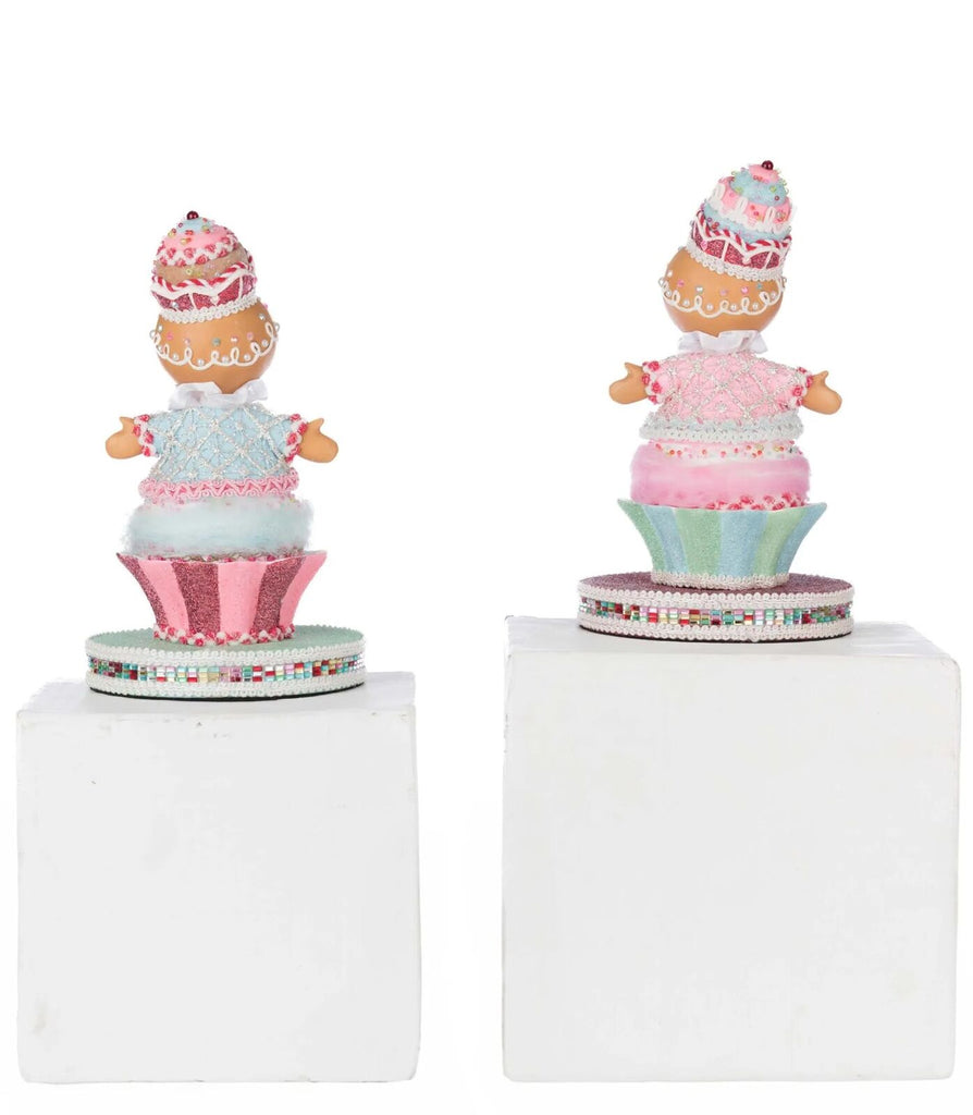 PRE-ORDER 2025 (CLOSES 9th March) <br> Katherine's Collection <br> Sweet Delights <br> Sweet Delights Gingerbread Stocking Holder (Set of 2) (24cm) - $249