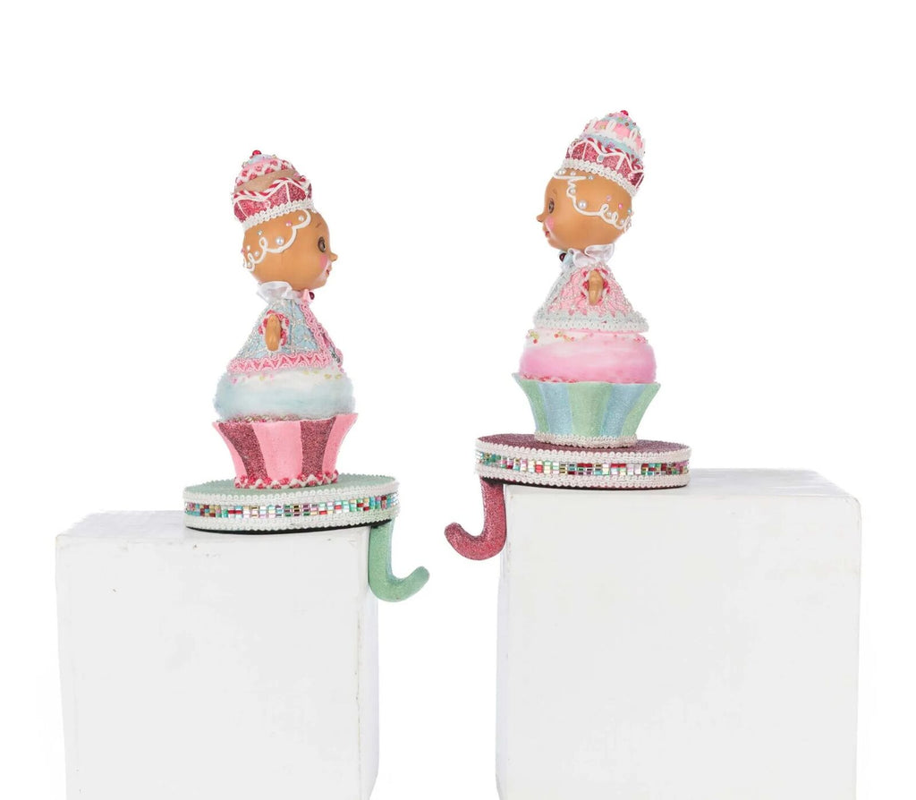 PRE-ORDER 2025 (CLOSES 9th March) <br> Katherine's Collection <br> Sweet Delights <br> Sweet Delights Gingerbread Stocking Holder (Set of 2) (24cm) - $249