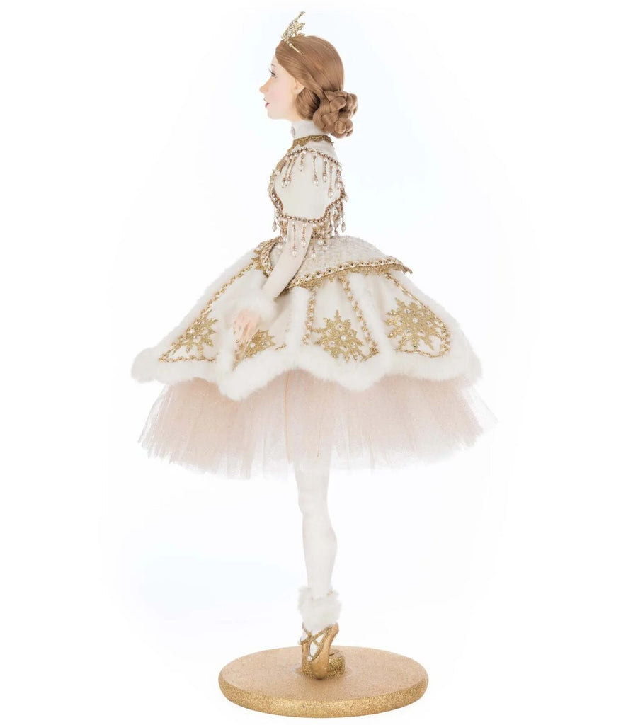 PRE-ORDER 2025 (CLOSES 9th March) <br> Katherine's Collection <br> Bells of Brilliance <br> Gwendolyn Golden Ballerina Doll (71cm) - $899