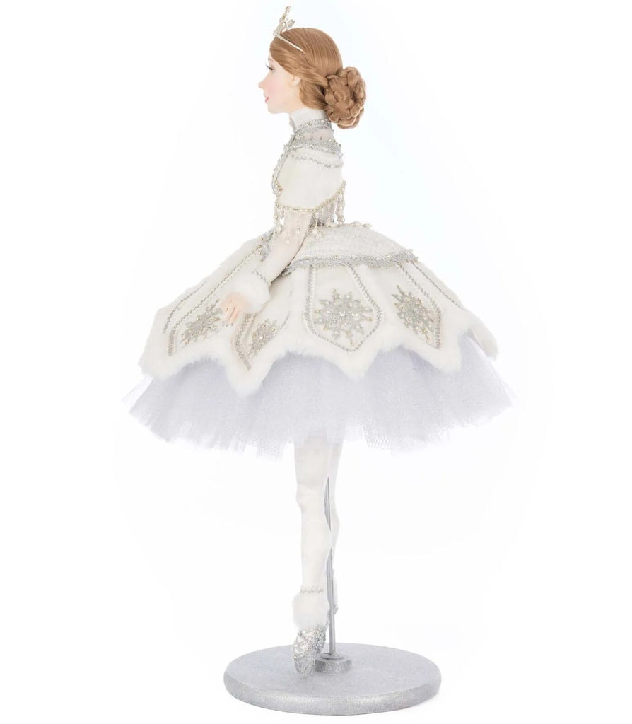 PRE-ORDER 2025 (CLOSES 9th March) <br> Katherine's Collection <br> Bells of Brilliance <br> Selena Silver Ballerina Doll (71cm) - $899