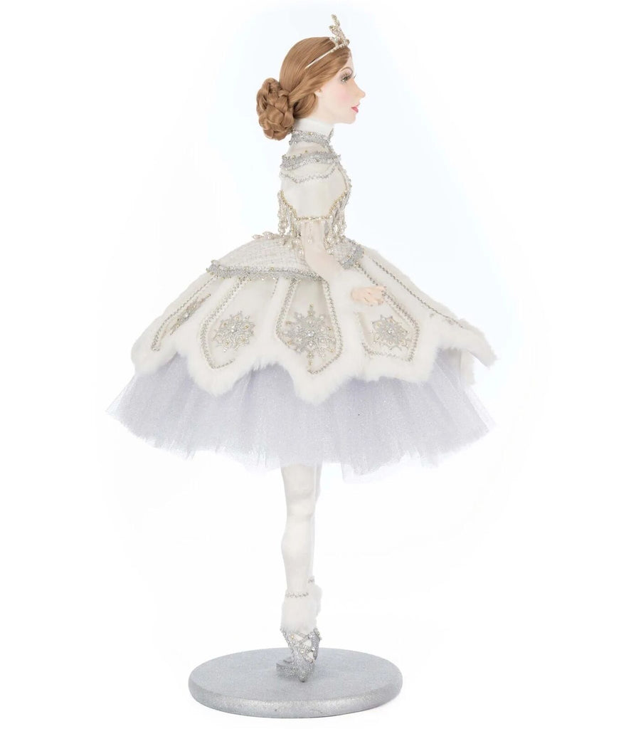 PRE-ORDER 2025 (CLOSES 9th March) <br> Katherine's Collection <br> Bells of Brilliance <br> Selena Silver Ballerina Doll (71cm) - $899