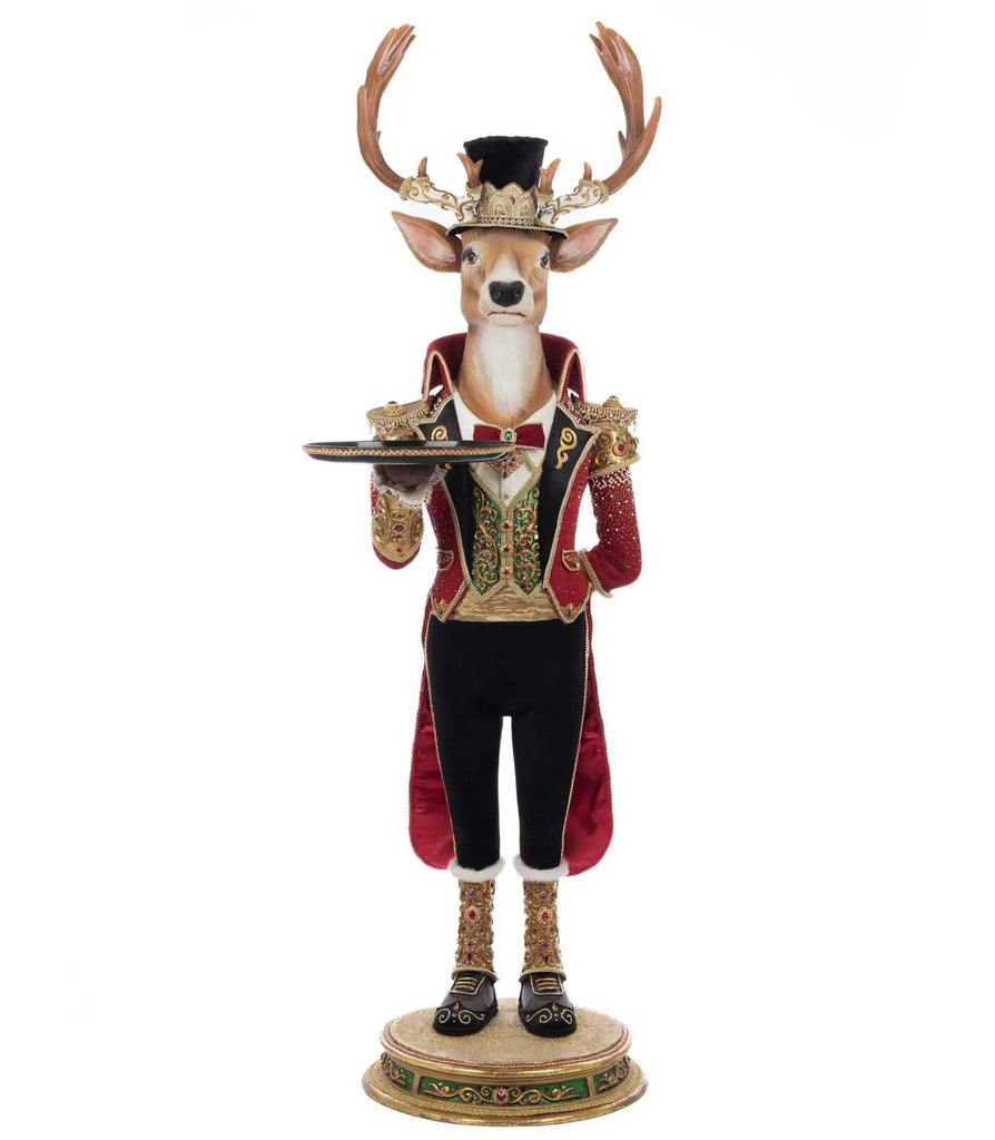 PRE-ORDER 2025 (CLOSES 2nd March) <br> Katherine's Collection <br> Christmas Ball <br> Reindeer Butler (153cm) - $2299