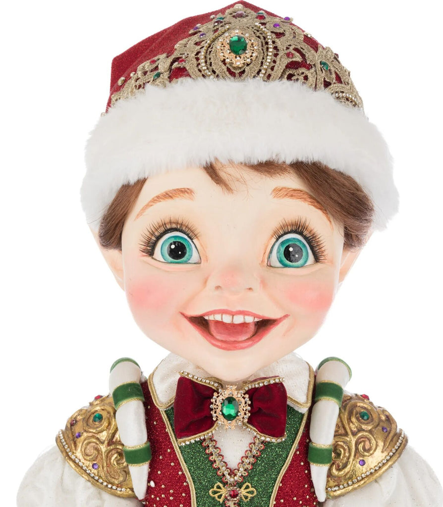 PRE-ORDER 2025 (CLOSES 2nd March) <br> Katherine's Collection <br> Christmas Ball <br> William Wintersnap Doll (67cm) - $799