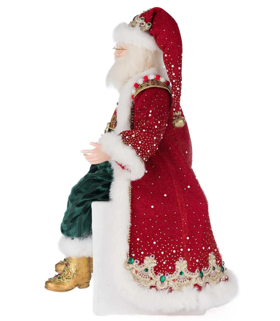 PRE-ORDER 2025 (CLOSES 2nd March) <br> Katherine's Collection <br> Christmas Ball <br> King Christian Claus (60cm) - $449