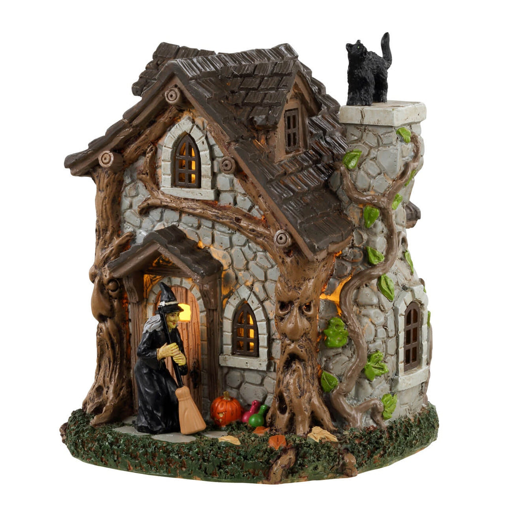 LEMAX 2024 PRE-ORDER <br> Spooky Town Table Piece <br> Wanda's Cottage - $54.95