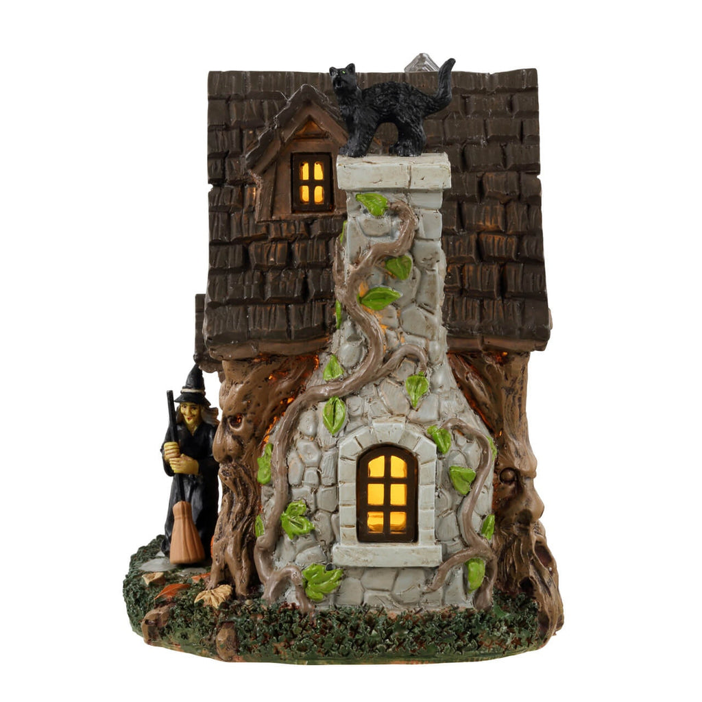 LEMAX 2024 PRE-ORDER <br> Spooky Town Table Piece <br> Wanda's Cottage - $54.95