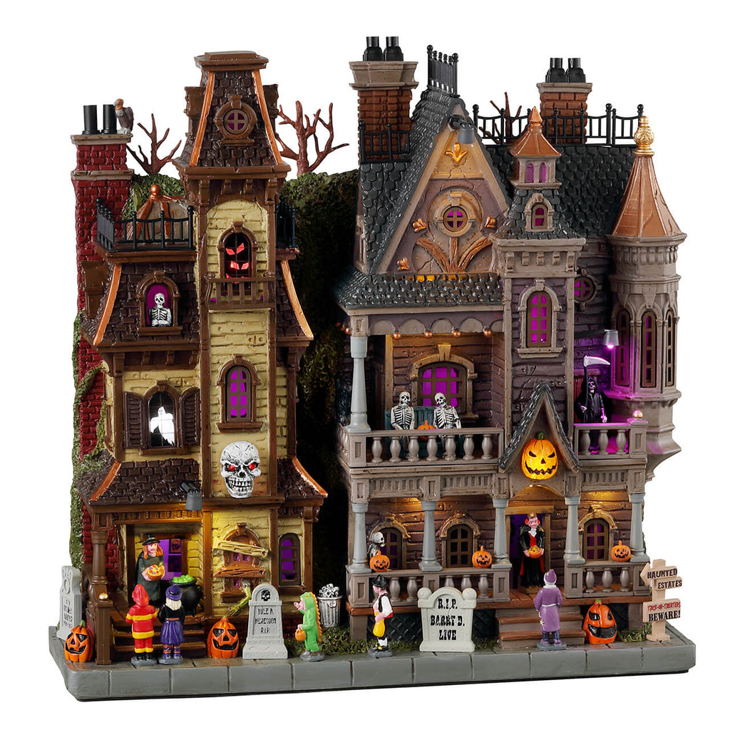 LEMAX 2024 <br> Spooky Town Facade <br> Haunted Estates