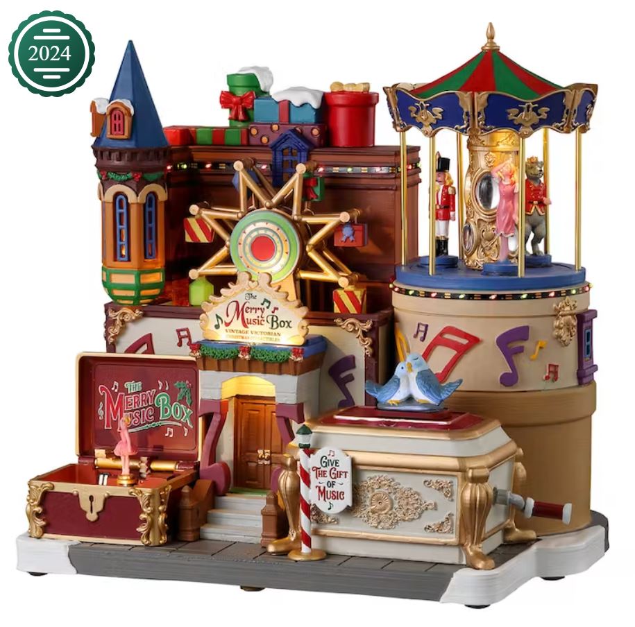 LEMAX PRE-ORDER <br> Sights & Sounds <br> The Merry Music Box - $339.95