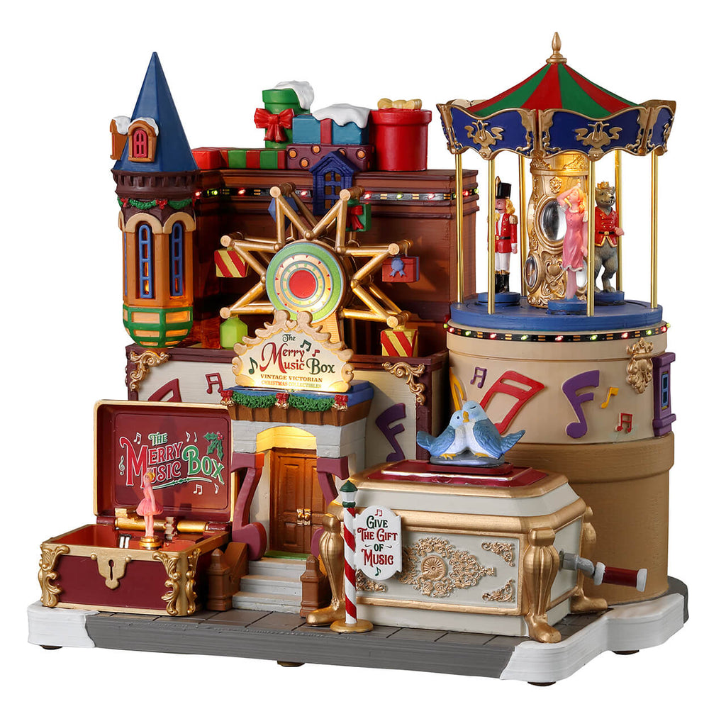 LEMAX PRE-ORDER <br> Sights & Sounds <br> The Merry Music Box - $339.95