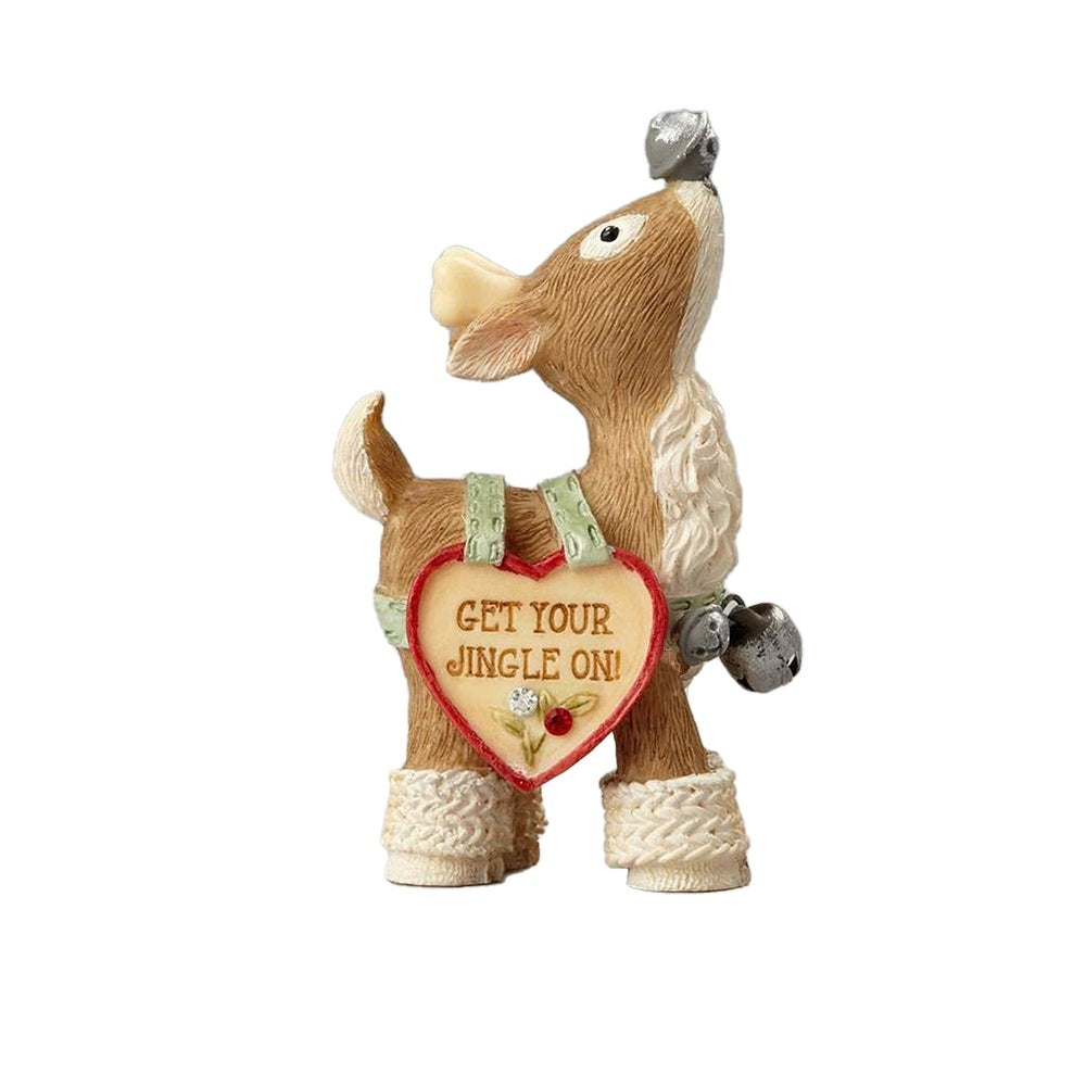 The Heart of Christmas <br> Reindeer With Jingle Bells