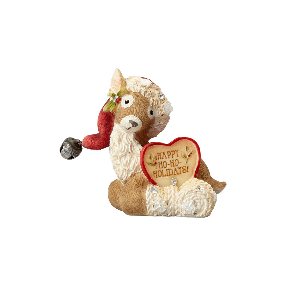 The Heart of Christmas <br> Reindeer With Santa Hat