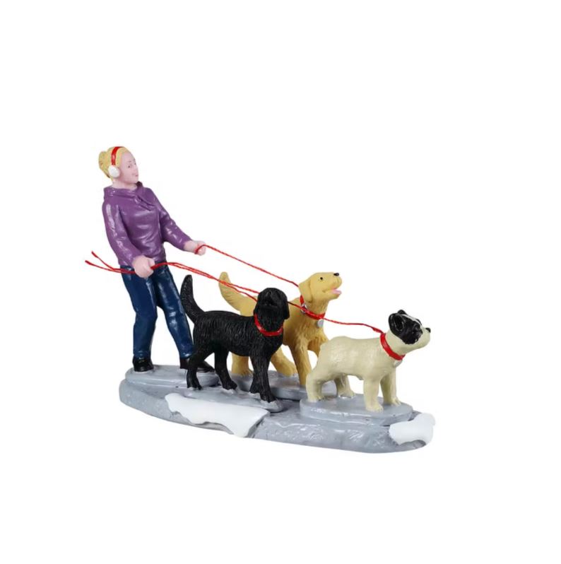 LEMAX 2025 PRE-ORDER <br> Figurine <br> Dog Walker