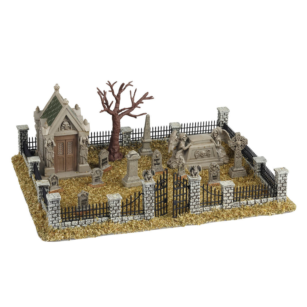 BACKORDERED LEMAX 2024 <br> Spooky Town Table Piece <br> Haunted Souls Graveyard