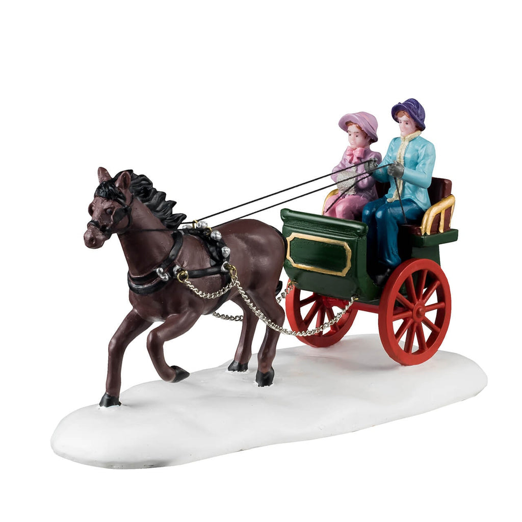 LEMAX 2024 <br> Table Piece <br> Winter Carriage Ride