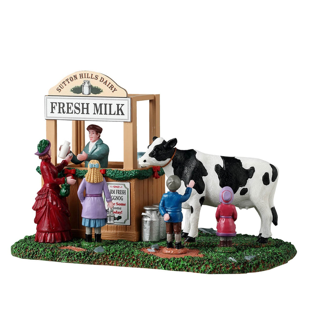 Lemax Table Piece <br> Fresh Milk Stall