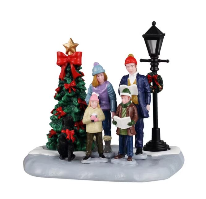 LEMAX 2025 PRE-ORDER <br> Table Pieces <br> Family Caroling - $45