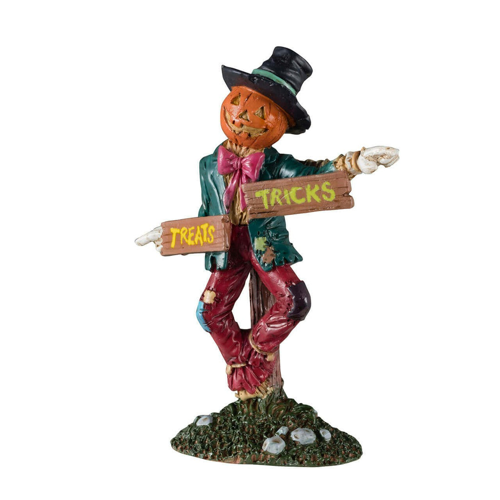 LEMAX 2024 <br> Spooky Town <br> Scarecrow Signpost