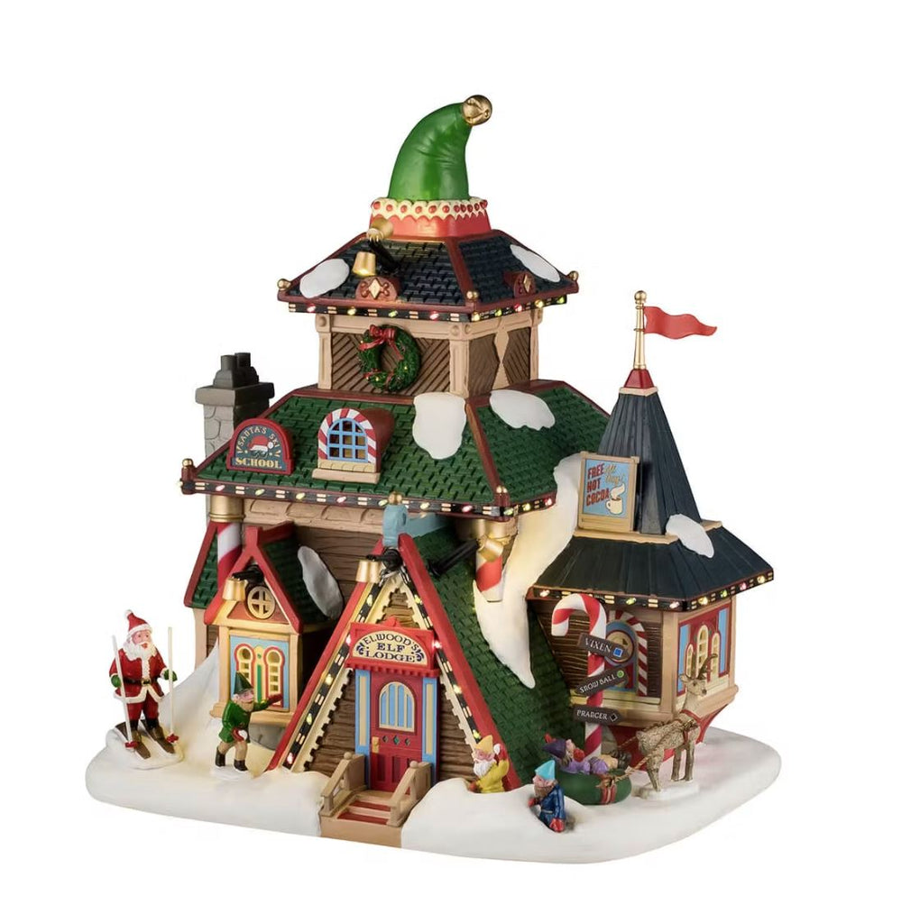 LEMAX 2025 PRE-ORDER <br> Santa's Wonderland <br> Elwood's Elf Lodge - $215