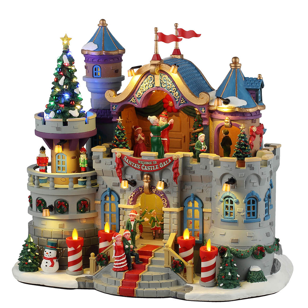 LEMAX PRE-ORDER <br> Sights & Sounds <br> Santa's Castle Gala