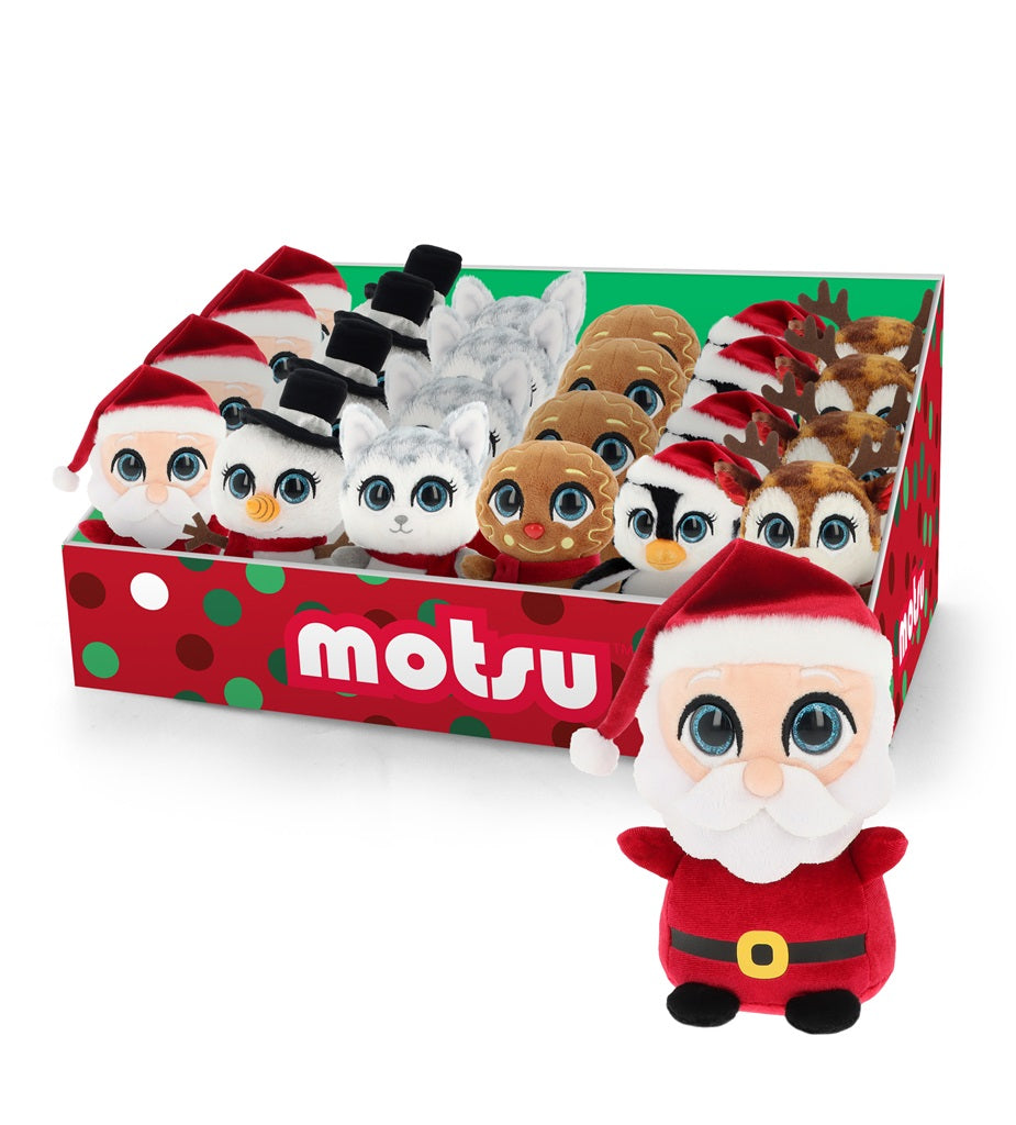 Christmas Soft Toy - Mini Motsu Christmas <br> 6 Assorted