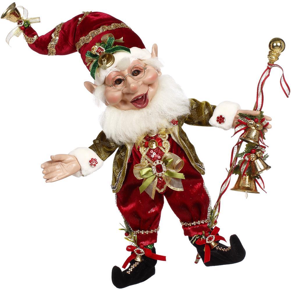 Mark Roberts <BR> Bell Ringer Elf <br> Medium (40cm)