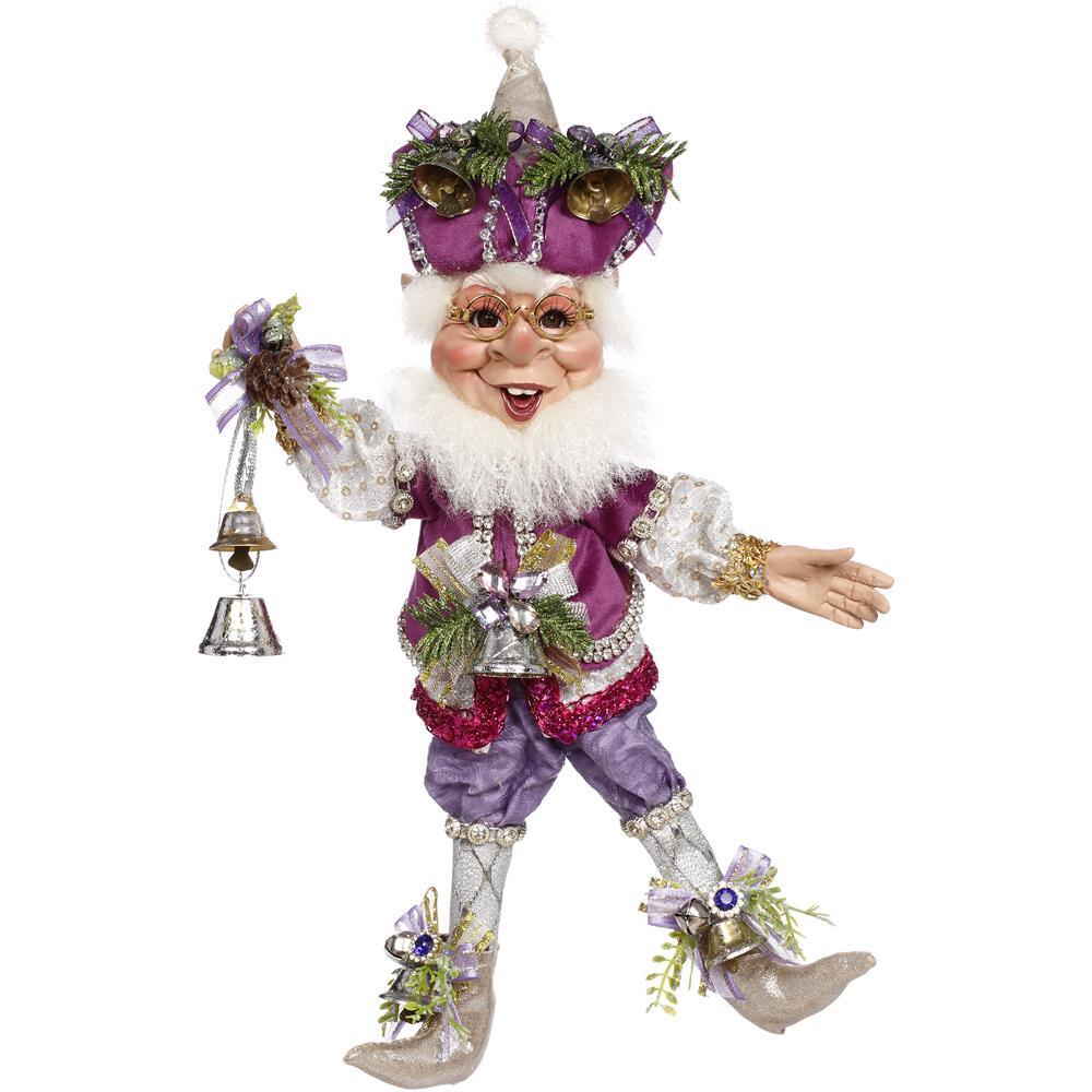 Mark Roberts <BR> Silver Bells Elf <br> Small (28cm)