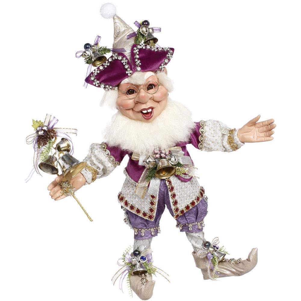 Mark Roberts <BR> Silver Bells Elf <br> Medium (51cm)